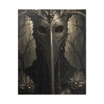 The Hollow Healer | Plague Doctor Horror Jigsaw Puzzle