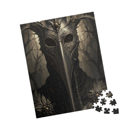 The Hollow Healer | Plague Doctor Horror Jigsaw Puzzle