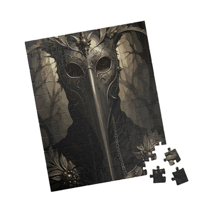 The Hollow Healer | Plague Doctor Horror Jigsaw Puzzle