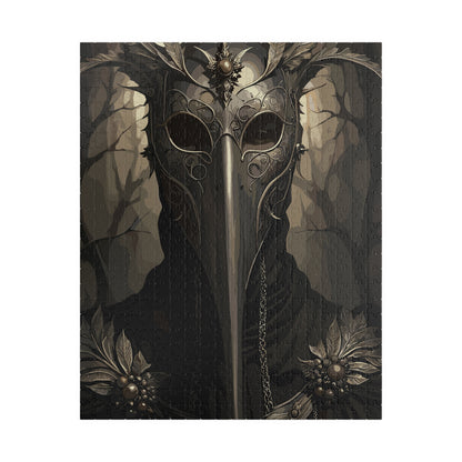 The Hollow Healer | Plague Doctor Horror Jigsaw Puzzle