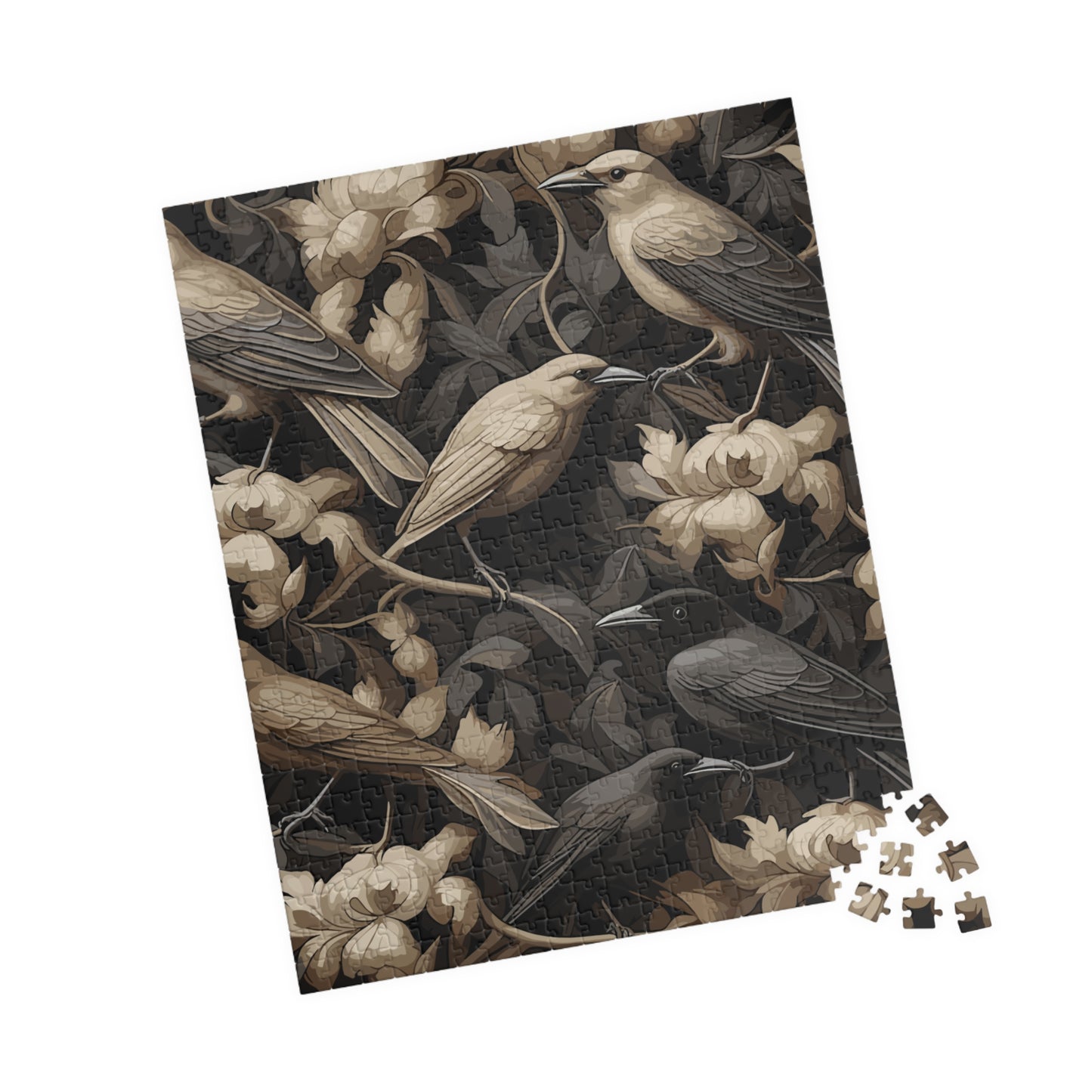 The Winged Omen Horror Jigsaw Puzzle