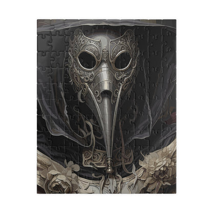 Warden of the Diseased | Plague Doctor Horror Jigsaw Puzzle