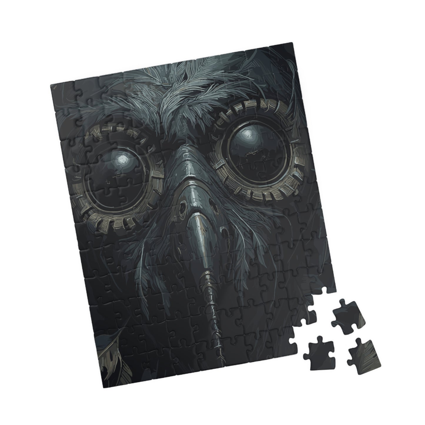 Healer’s Curse | Plague Doctor Horror Jigsaw Puzzle