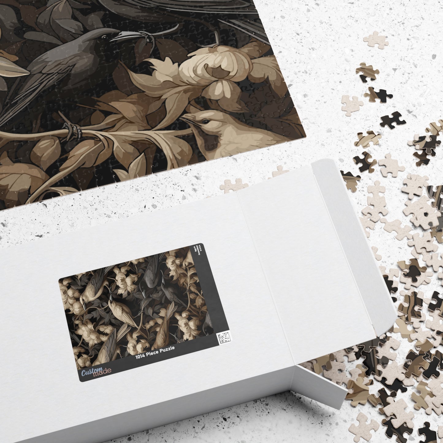 The Winged Omen Horror Jigsaw Puzzle