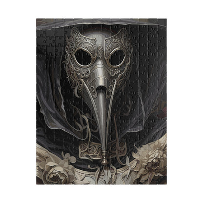 Warden of the Diseased | Plague Doctor Horror Jigsaw Puzzle