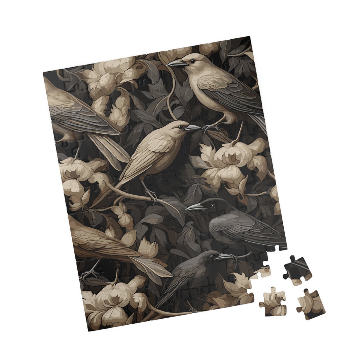 The Winged Omen Horror Jigsaw Puzzle