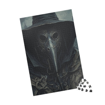 Doctor of the Damned | Plague Doctor Horror Jigsaw Puzzle