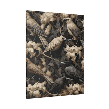 The Winged Omen Stretched Canvas Art