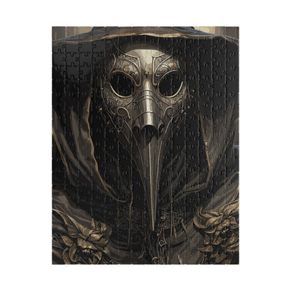 Harbinger of Ash | Plague Doctor Horror Jigsaw Puzzle