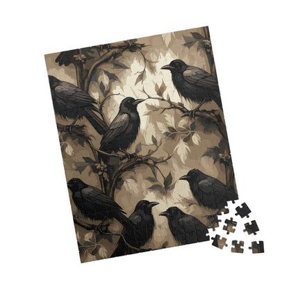 Flock of Shadows Horror Jigsaw Puzzle