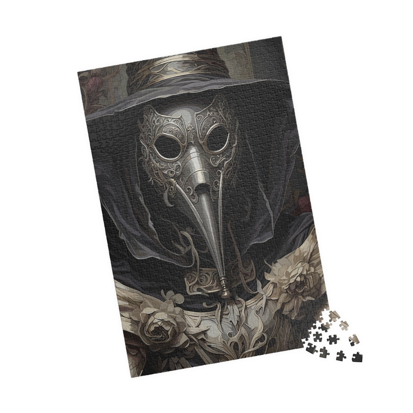 Warden of the Diseased | Plague Doctor Horror Jigsaw Puzzle