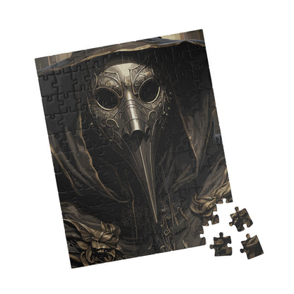 Harbinger of Ash | Plague Doctor Horror Jigsaw Puzzle