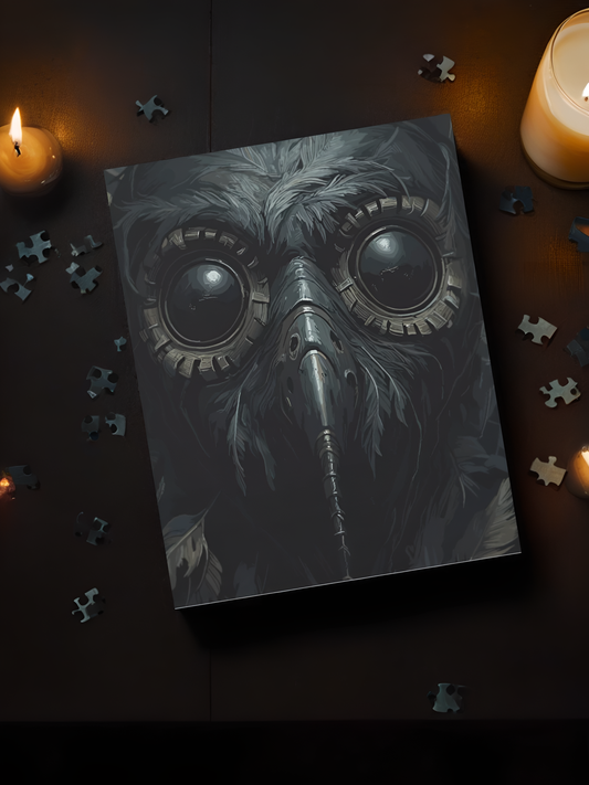 Healer’s Curse | Plague Doctor Horror Jigsaw Puzzle