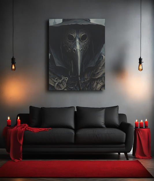 Doctor of the Damned | Stretched Canvas Art