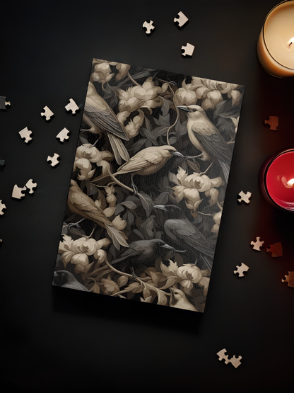 The Winged Omen Horror Jigsaw Puzzle