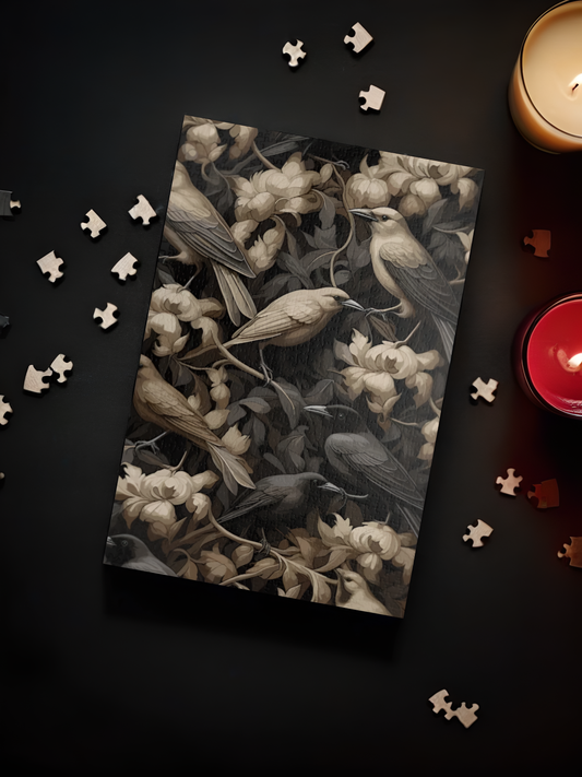 The Winged Omen Horror Jigsaw Puzzle